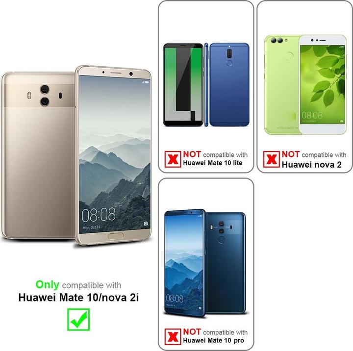 Immagine prodotto Cadorabo Vetro di protezione del display a schermo intero (1 Pezzo/i, Huawei Nova 2i)