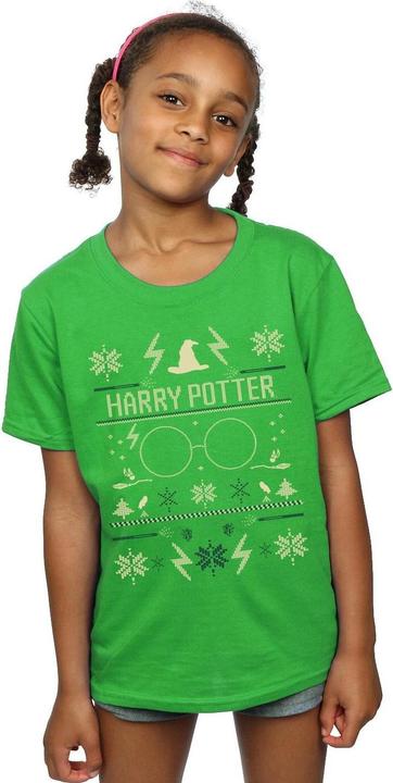Produktbild Christmas Pattern TShirt Mädchen (140, 146)