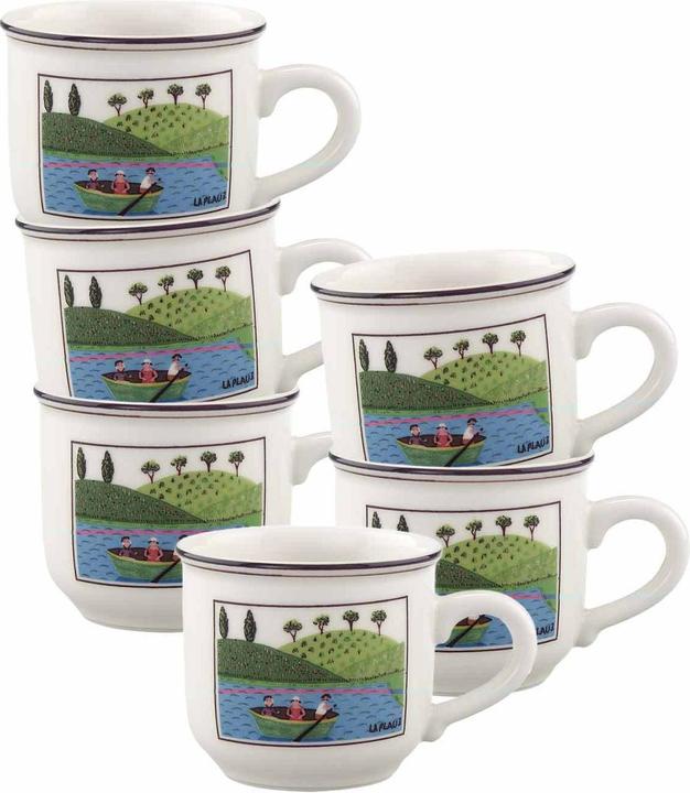 Actual product image Villeroy & Boch Design Naif Mokka- / Espressotassen (100 ml, 6 x)
