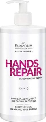 Farmona Hands Repair Feuchtigkeitsspendendes Sorbet für Hände und Nägel (500 ml)