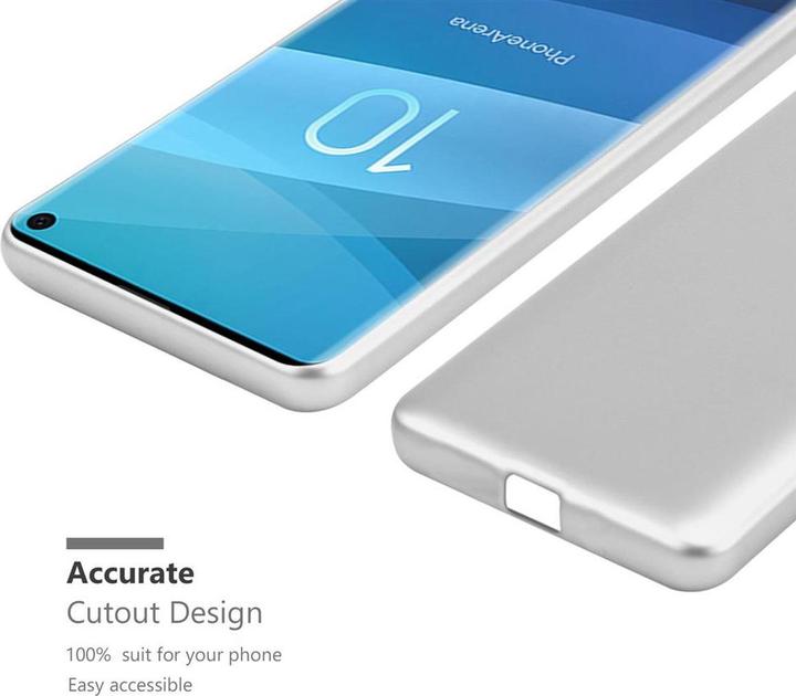 Productafbeelding Cadorabo TPU matte metalen hoes (Samsung Galaxy S10)