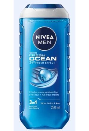 Actual product image NIVEA Men Pflegedusche Fresh Ocean (n) 250 ml (250 ml)