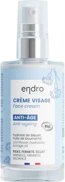 Produktbild Endro Cosmétiques Gesichtscreme natürlich Anti-Ageing Glasfl 50 ml (50 ml, 24h Creme)
