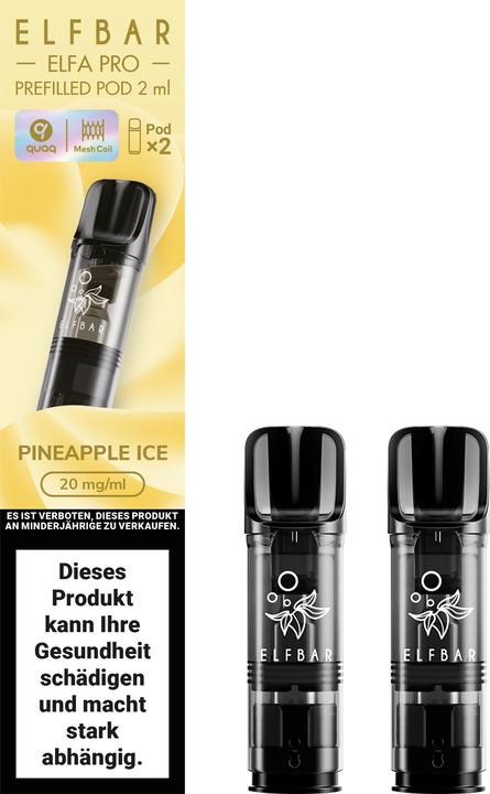 Elfbar ELFA Pro PODs (Pineapple Ice) (Pineapple)