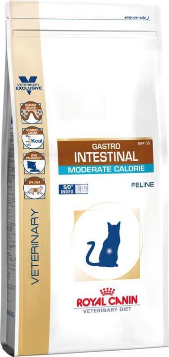 Image du produit Royal Canin VD Cat Gastro Intestinal Calorie modérée 4kg (Senior, Adulte, 1 pcs, 4000 g)