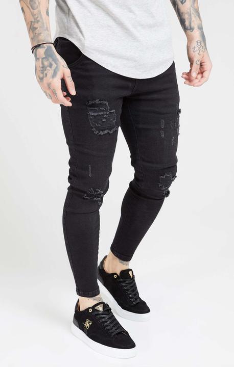 Siksilk Jeans Essential Distressed Skinny Jean