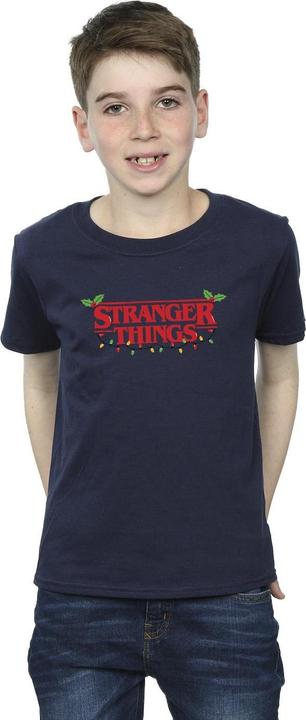 Immagine prodotto Netflix Stranger Things Christmas Lights Maglietta Ragazzi (152, 158)