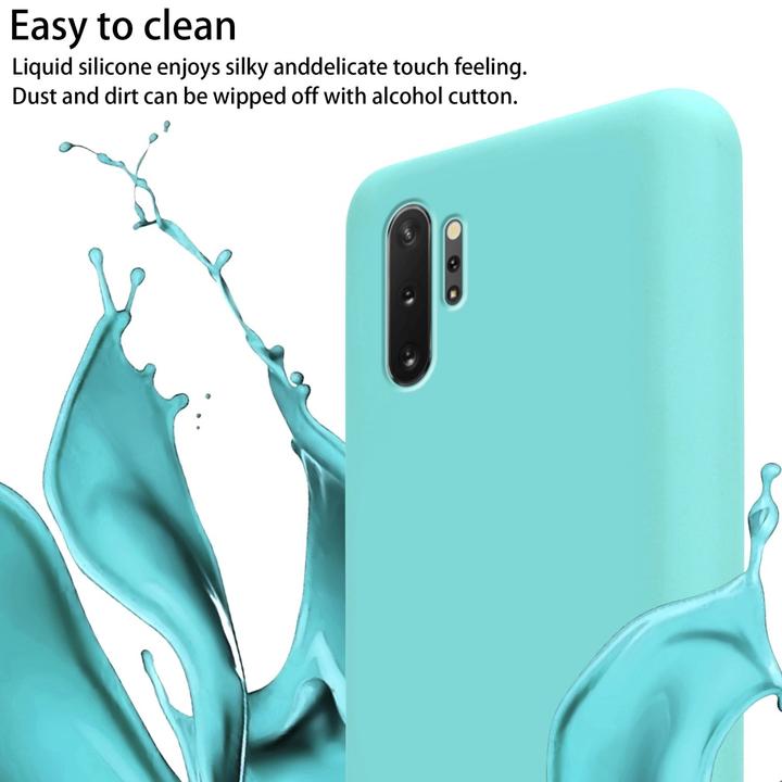 Actual product image Cadorabo TPU Cover Mobile Phone Chain Liquid (Samsung Galaxy Note 10 Plus)