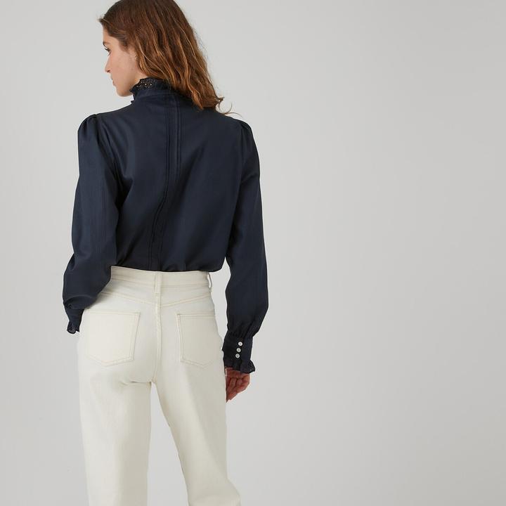 Produktbild La Redoute Collections Bluse Signature im viktorianischen Stil (46)
