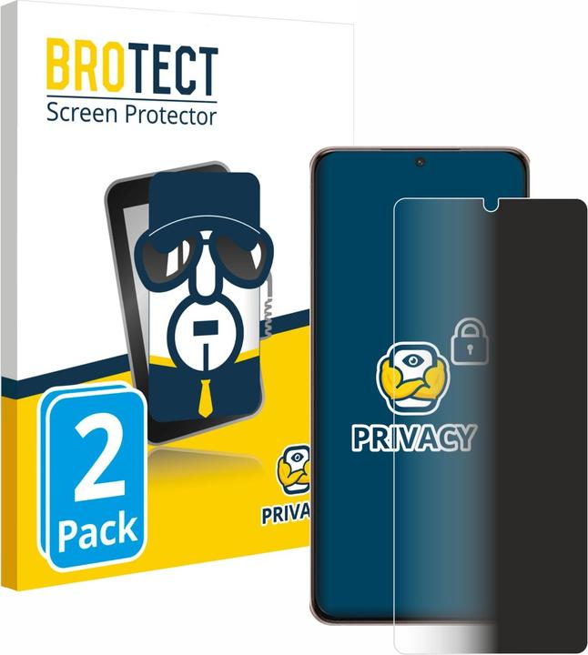 Actual product image BROTECT Anti-spy privacy film Blue light protection film (2 Piece, Samsung Galaxy S21 Ultra 5G)