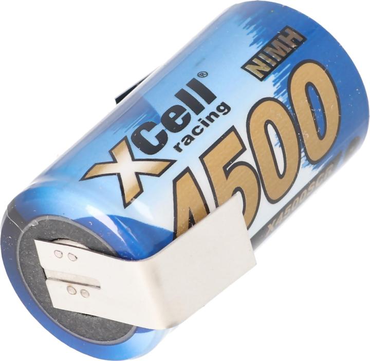 Image du produit AccuCell Sub-C NiMH Akku mit Lötfahne Z-Form (1.20 V, 4500 mAh)