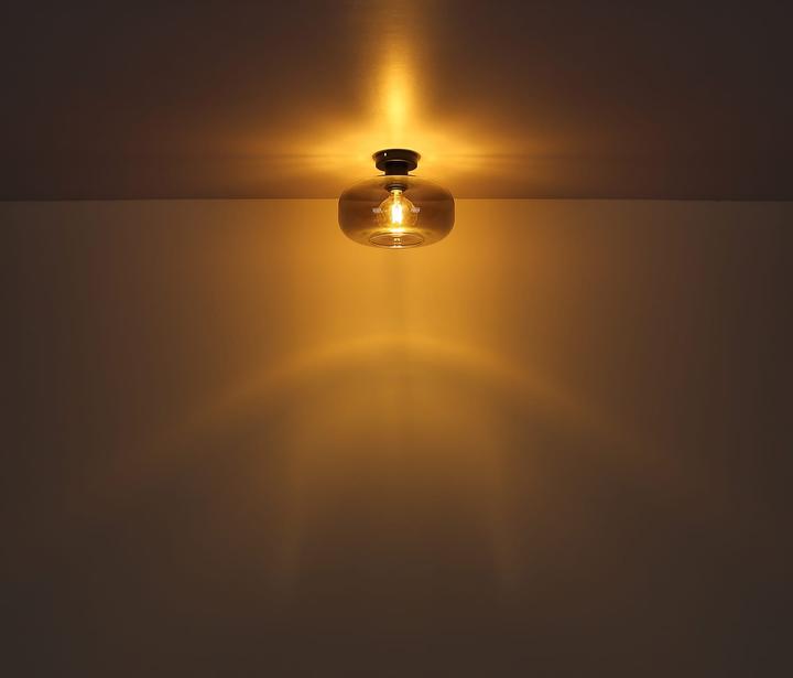 Actual product image Globo Suspension lamp Giuseppe black matt 1xE27 (E27)