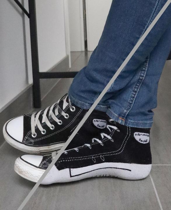 Produktbild Normani 4 Paar Socken im Schuh-Design (4er Pack, 39 - 42)