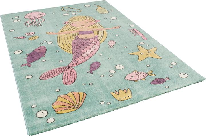 Immagine prodotto Pergamon Tappeto per bambini Maui Kids Mermaid Pastel (140 x 200 cm)