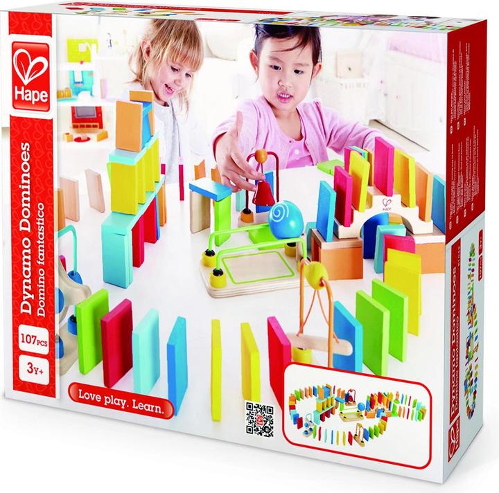 Actual product image Hape fantasy domino