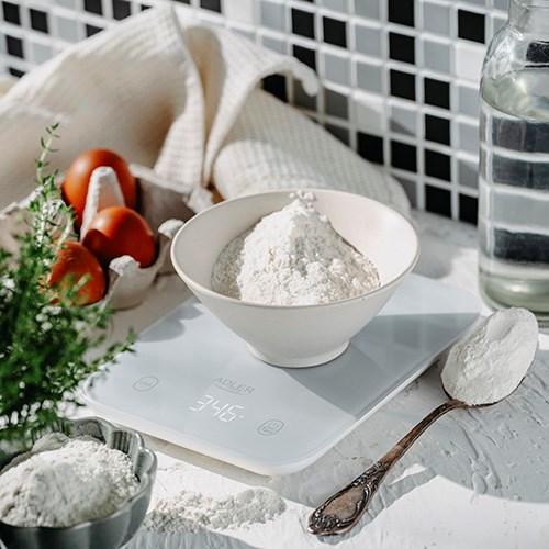 Actual product image Adler Kitchen Scale | AD 3181g | Graduation 1 g | Display type LED | Grey