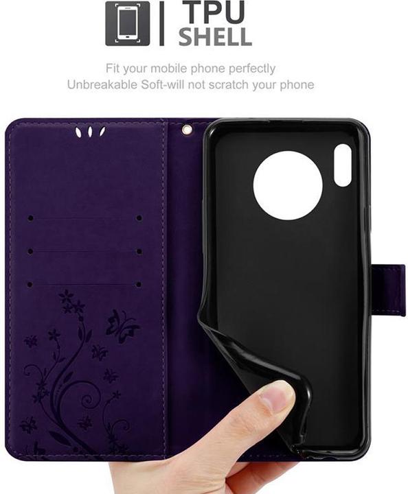 Produktbild Cadorabo Flower Book Cover (Huawei Mate 30)