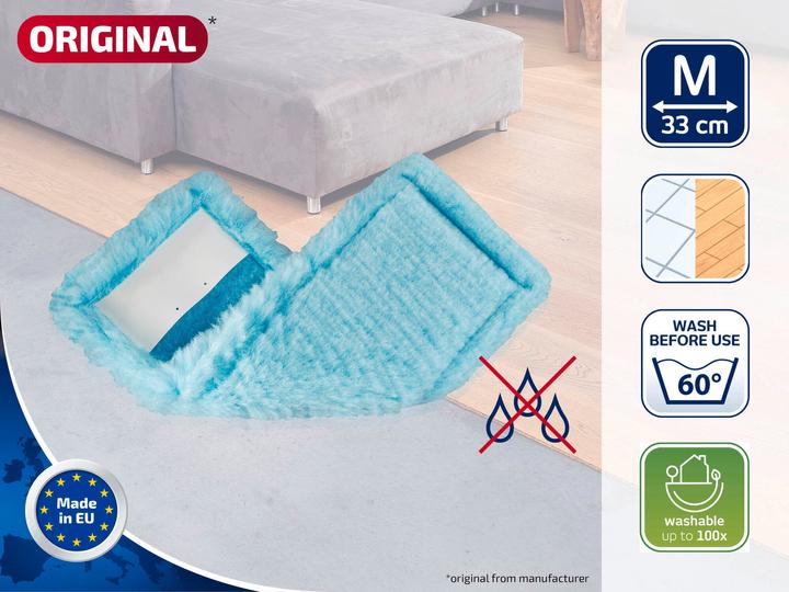Actual product image Leifheit Mop cover CLEAN TWIST M Ergo static plus (1 pcs.)