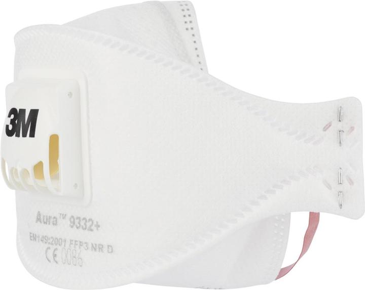 Produktbild 3M Atemschutzmaske, weiss (FFP3, 5 x)