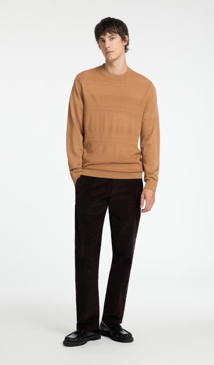 Produktbild Selected Homme 100% Merinowoll Pullover mit Rundhalsausschnitt (M)
