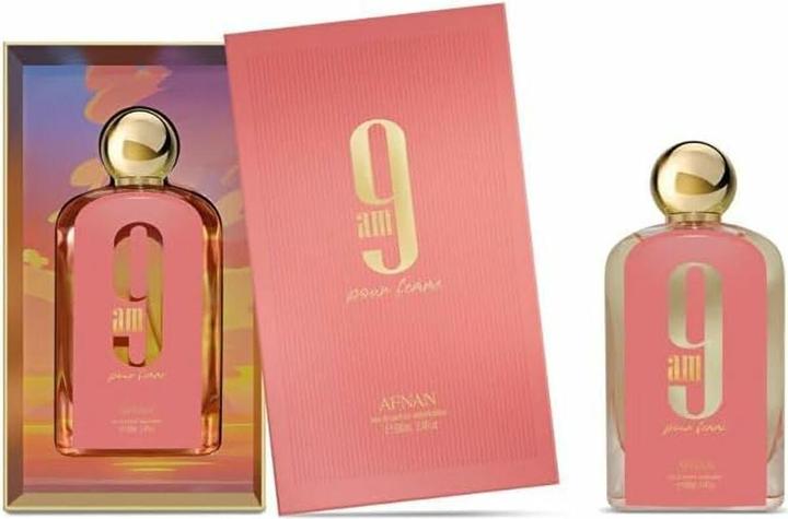 Actual product image Afnan 9AM Pour Femme Eau de Parfum - 100ml (Eau de parfum, 100 ml)