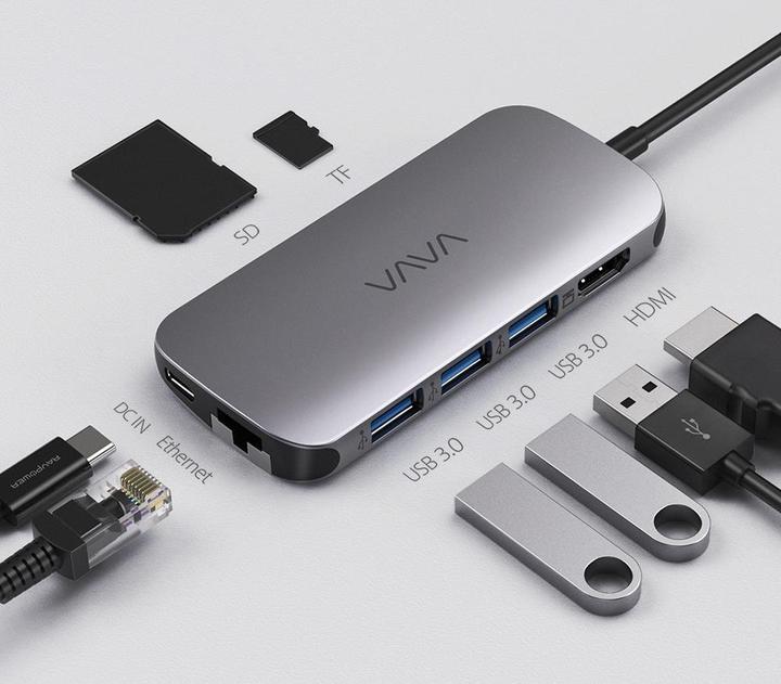 Image du produit Vava VA-UC006 (USB-C, 3 Ports)