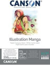 Image du produit Canson BLOC A DESSIN SKIZZEN PAPIER ILLUSTR.A4 250g 12BL (A4)