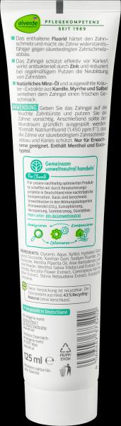 Produktbild dm alverde Pro Climate Zahncreme mit natürlichen Kräuter-Extrakten