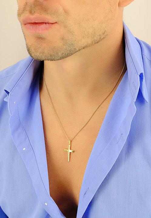 Produktbild Muau Kreuz (750/18K Gelbgold)