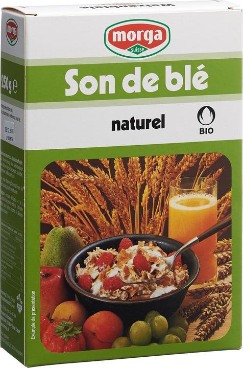 Produktbild Morga Weizenkleie naturrein Knospe (250 g)