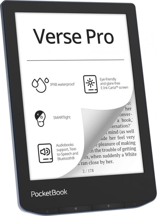 Produktbild PocketBook Verse Pro (6", 16 GB, Azure Blau)