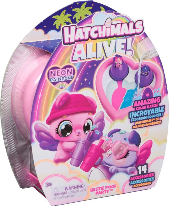 Actual product image Hatchimals EGG COL Feature 2PK Bestie PoolParty GML