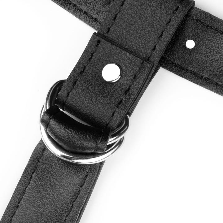 Actual product image Fetish Collection Double-Sided Strap-On Dildo - Black