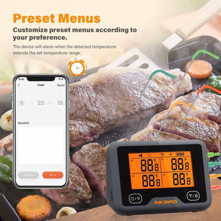 Actual product image Inkbird IBBQ-4BW