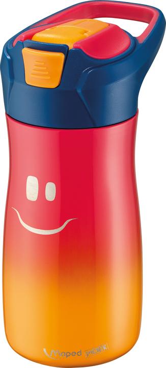 Productafbeelding Maped Waterfles - Roestvrij staal, 430 ml. - Rood (871201) (0.43 l)