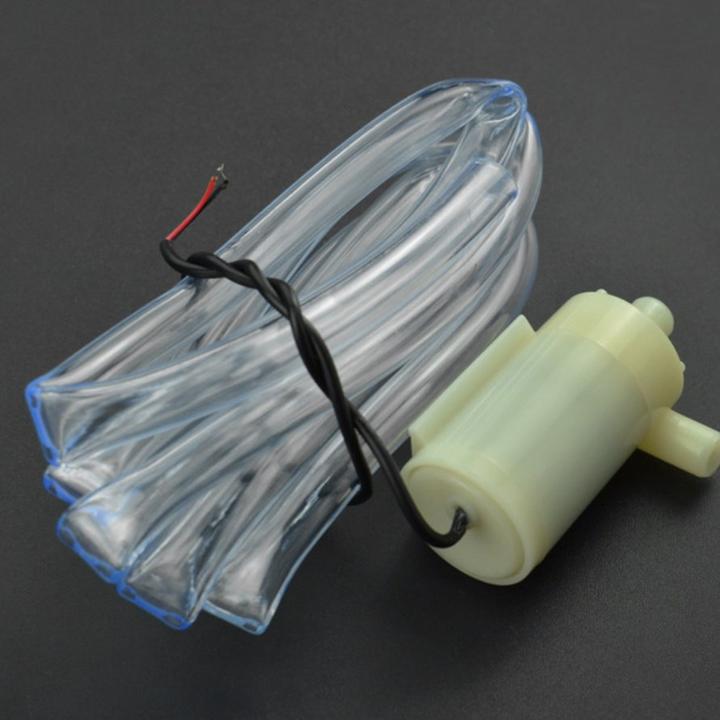 Produktbild DFRobot Micro Wasserpumpe Horizontal mit Schlauch (Klarwasserpumpe)