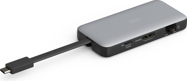 Digitus USB-C Travel Docking Station, 7-Port (USB-C, 7 Ports)