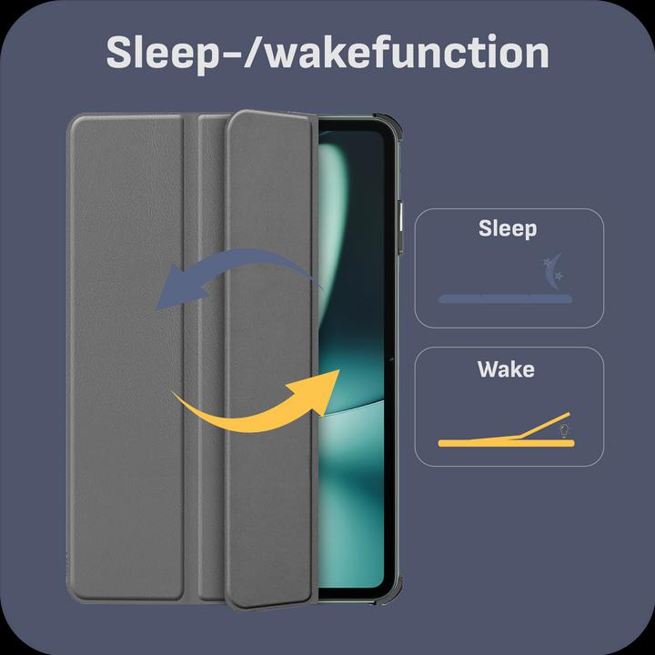 Produktbild Cazy Premium Smart Hülle Kompatibel mit OnePlus Pad - Schutz Etui Hülle - Automatischem Schlaf/Aufwach - (Lenovo Tab M9)