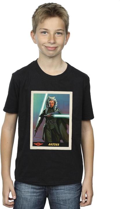 Actual product image Star Wars Boys The Mandalorian Ahsoka T-Shirt (152, 158)