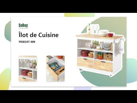 Immagine prodotto SoBuy Kücheninsel