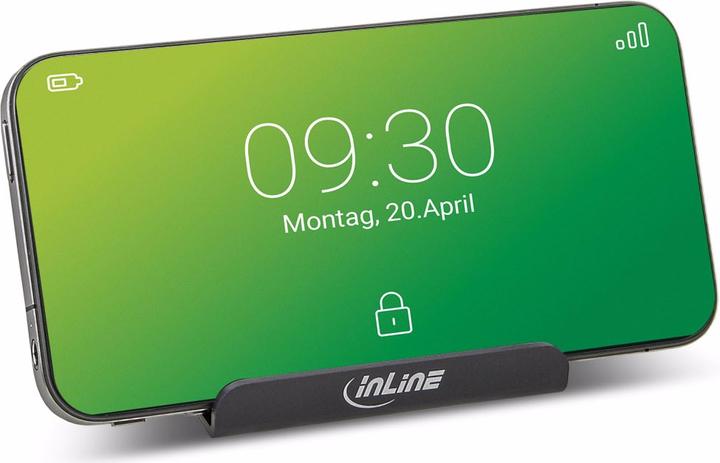 Productafbeelding InLine Smartphone en mobiele telefoonhouder voor bureau / plank