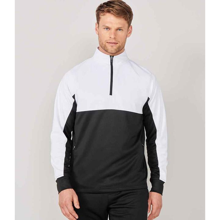 Actual product image Finden & Hales Fleece top with short zip (XS)