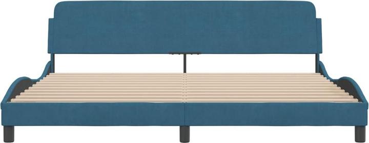 Produktbild VidaXL Bettgestell mit Kopfteil Samt (200 x 200 cm)