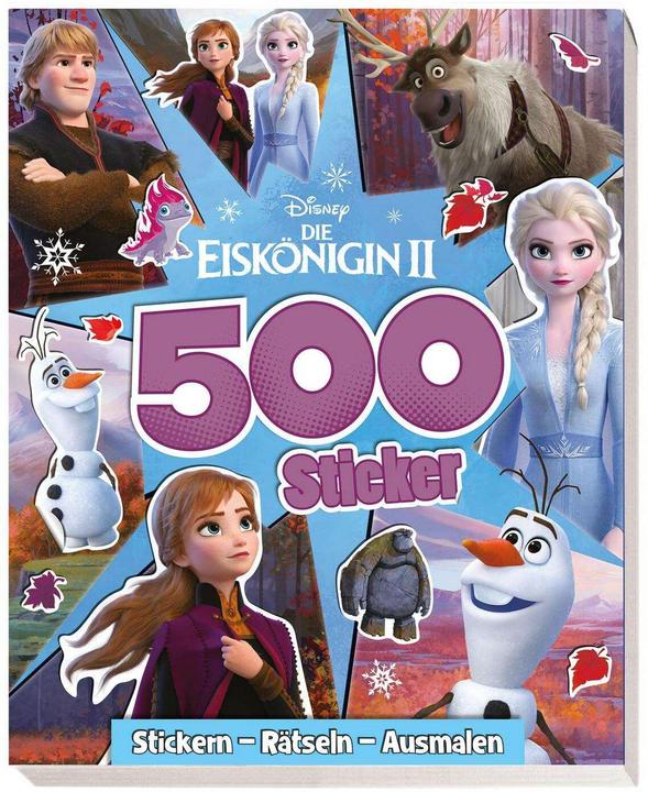 Immagine prodotto Panini Disney La Regina dei Ghiacci 2: 500 adesivi - adesivi - puzzle - da colorare