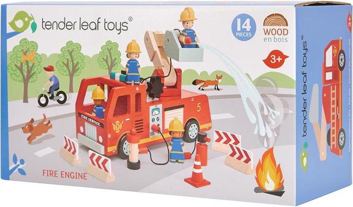Produktbild Tender Leaf Toys Feuerwehrauto