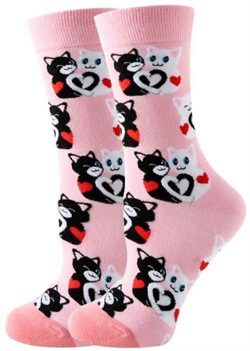Musthaves Socken Motiv Katzen (38 - 45)