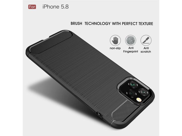 Immagine prodotto Screenguard Cassa in carbonio spazzolato (Apple iPhone 11 Pro)