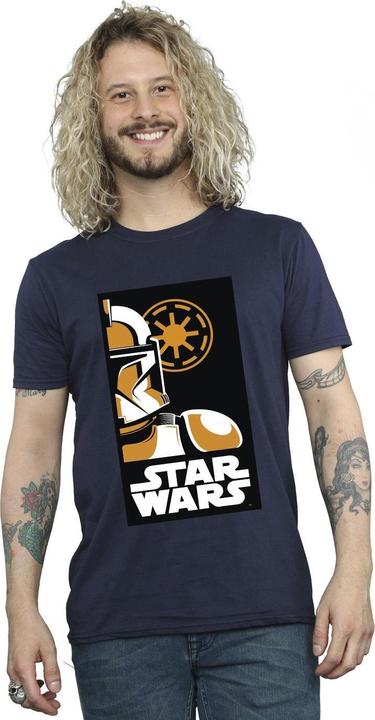 Produktbild Star Wars Stormtrooper Art Poster TShirt (S)