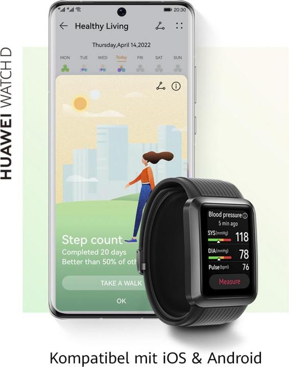 Productafbeelding Huawei Kijk D (42 mm)