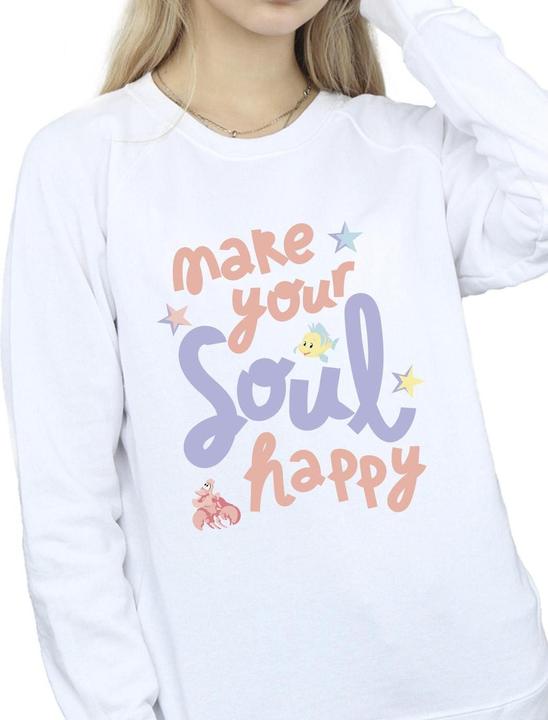 Immagine prodotto Disney The Little Mermaid Happy Felpa Donna (XL)